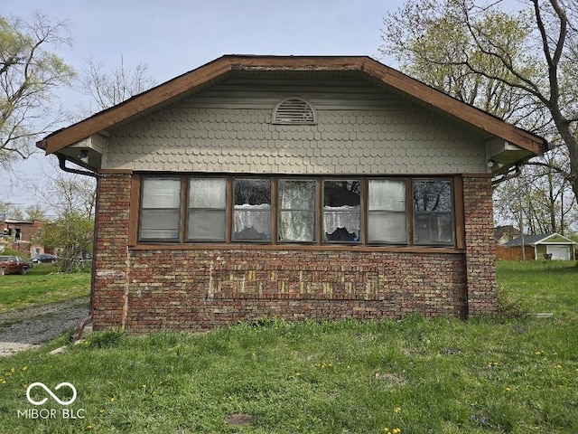 1354 Roache St, Indianapolis, IN 46208 - view of front of house featuring brick siding