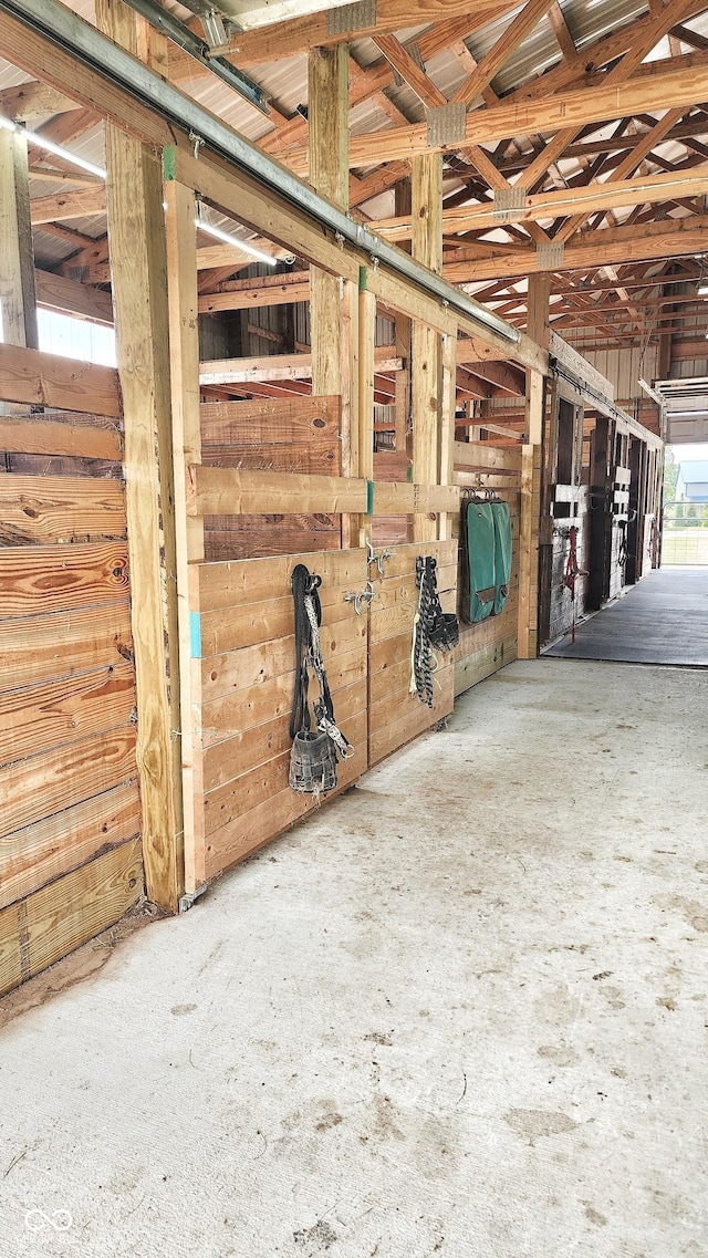 view of stable
