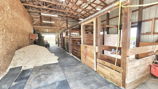 view of stable