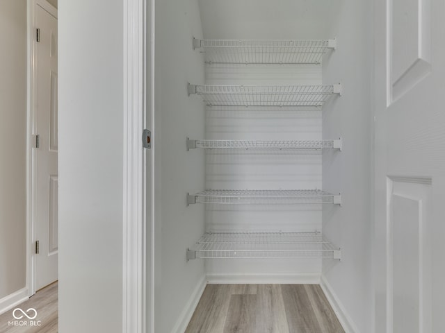 view of pantry