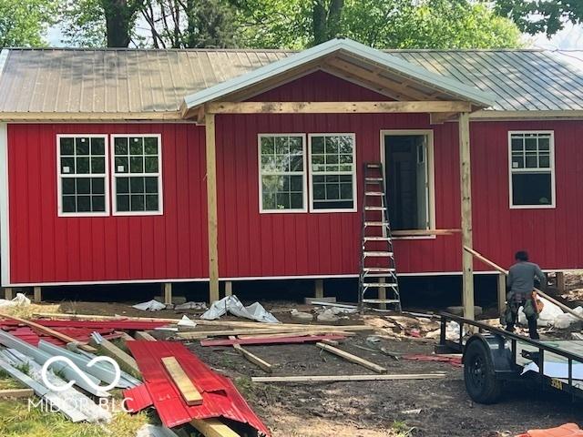 1184 Fern Grove Ave, North Vernon, IN 47265 - view of outdoor structure featuring entry steps