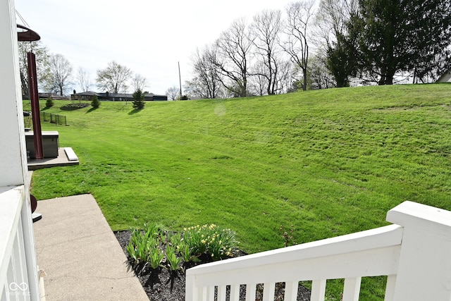 view of yard