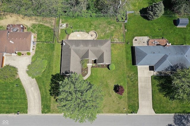 601 Shady Ln, Greenwood, IN 46142 - drone / aerial view
