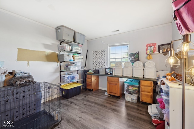 2116 Crimson Ln, Lebanon, IN 46052 - interior space featuring visible vents