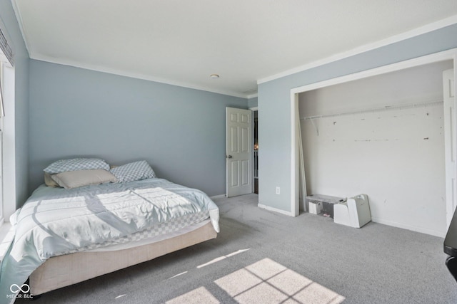 2116 Crimson Ln, Lebanon, IN 46052 - bedroom with a closet and carpet floors