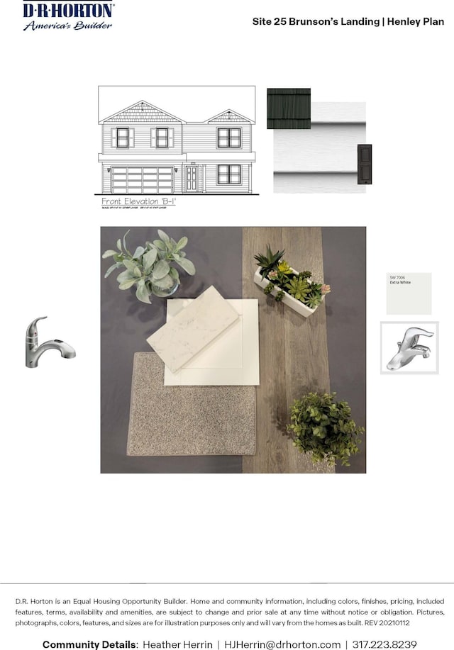 1216 Mcbride St, Greenfield, IN 46140 - view of a document with a collage of images