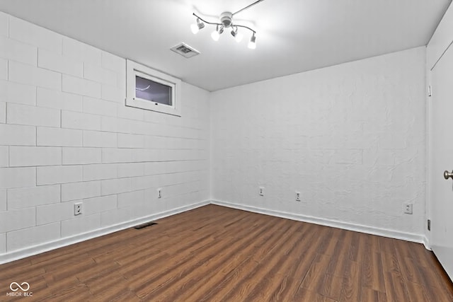 1686 Borders Rd, Nashville, IN 47448 - unfurnished room featuring dark wood finished floors and baseboards