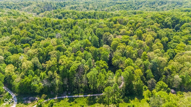 1686 Borders Rd, Nashville, IN 47448 - drone / aerial view of a heavily wooded area
