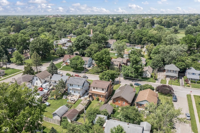 6051 Lowell Ave, Indianapolis, IN 46219 - aerial view of property's location featuring nearby suburban area