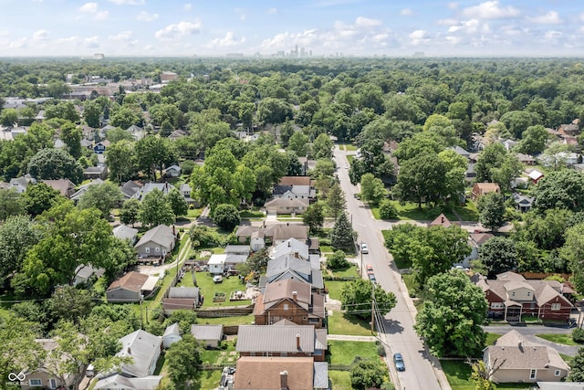 6051 Lowell Ave, Indianapolis, IN 46219 - aerial perspective of suburban area