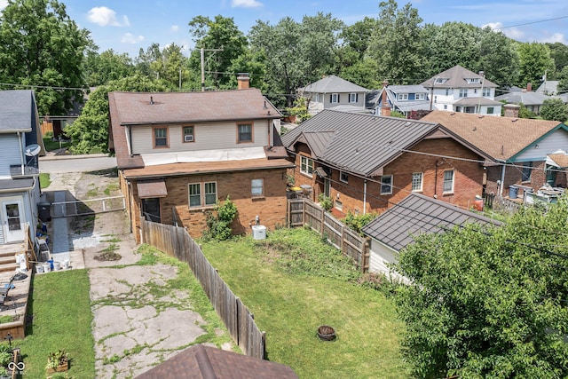 6051 Lowell Ave, Indianapolis, IN 46219 - aerial view of residential area