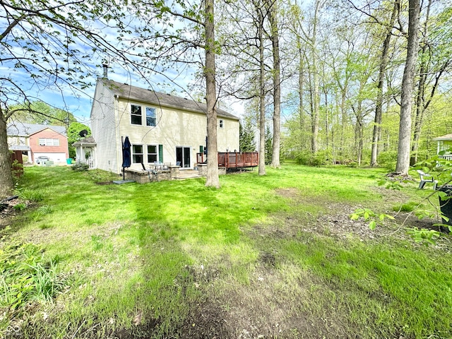 4223 Kestrel Ct, Indianapolis, IN 46254 - view of yard