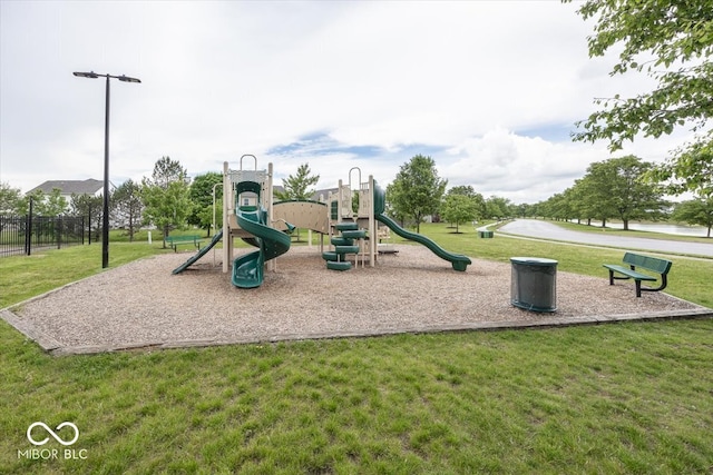 2006 Creek Bank Dr, Columbus, IN 47201 - view of community jungle gym