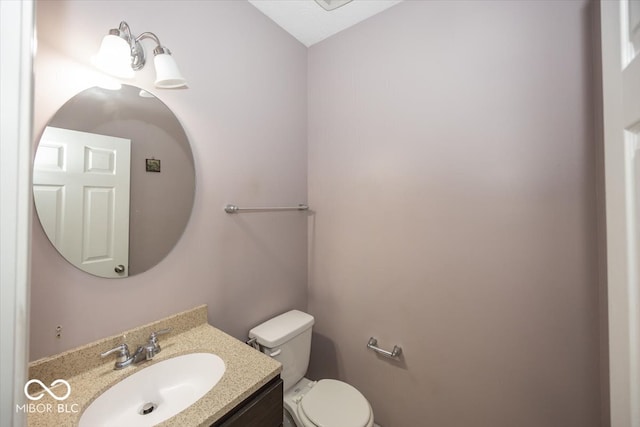 2006 Creek Bank Dr, Columbus, IN 47201 - bathroom featuring toilet and vanity