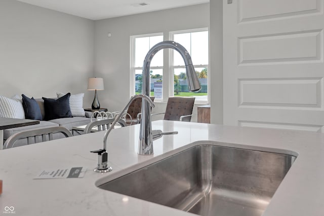 interior details with a sink