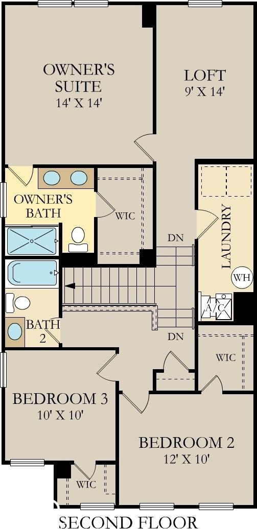7645 Marin Pkwy, Cumberland, IN 46229 - plan
