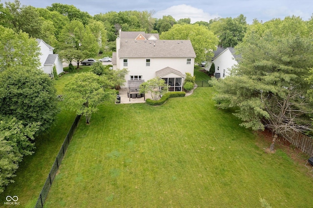 11141 Saybrook Ct, Fishers, IN 46037 - aerial view of property and surrounding area