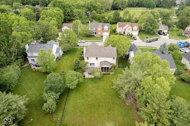 11141 Saybrook Ct, Fishers, IN 46037 - aerial perspective of suburban area