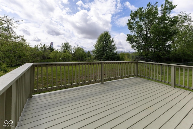 6516 Amherst Way, Zionsville, IN 46077 - deck featuring a lawn