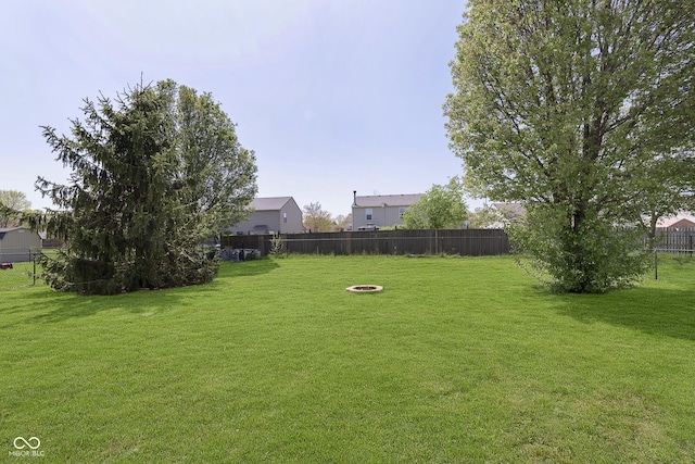 5646 Skipping Stone Dr, Indianapolis, IN 46237 - view of yard