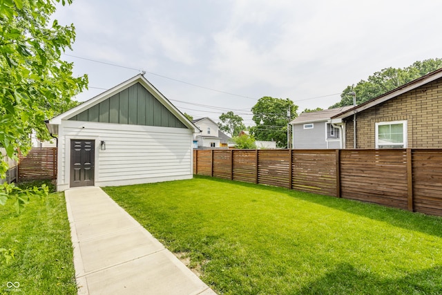 1534 Fletcher Ave, Indianapolis, IN 46203 - view of fenced backyard