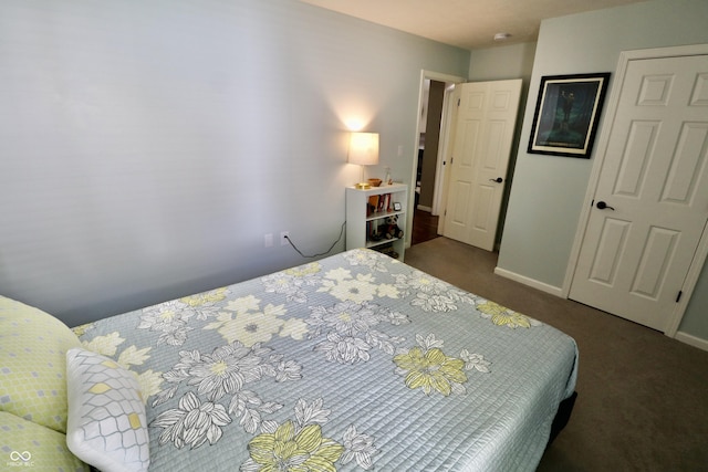 10688 Ashview Dr, Fishers, IN 46038 - carpeted bedroom with baseboards