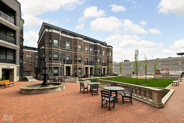 view of property's community