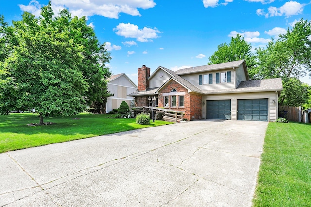 11620 E 75th St, Indianapolis, IN 46236 - traditional-style house with brick siding and driveway