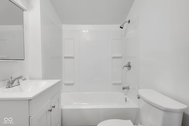 555 S Auburn St, Indianapolis, IN 46241 - full bath with shower / bathtub combination, vanity, and toilet