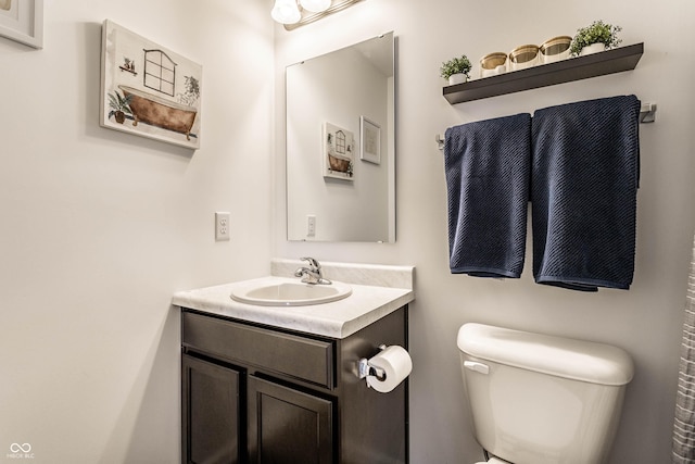 6559 Ambrosia Ln, Pendleton, IN 46064 - bathroom featuring vanity and toilet