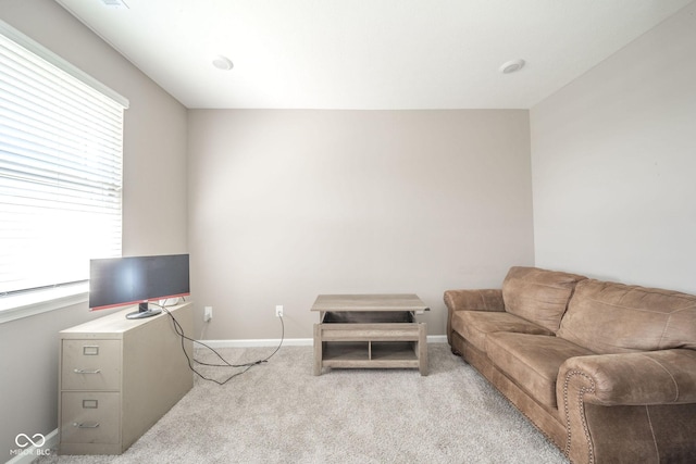 657 Kilmore Dr, Pendleton, IN 46064 - living area with light carpet and baseboards
