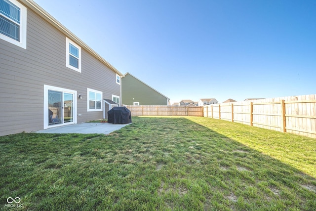 657 Kilmore Dr, Pendleton, IN 46064 - view of yard with a patio and a fenced backyard