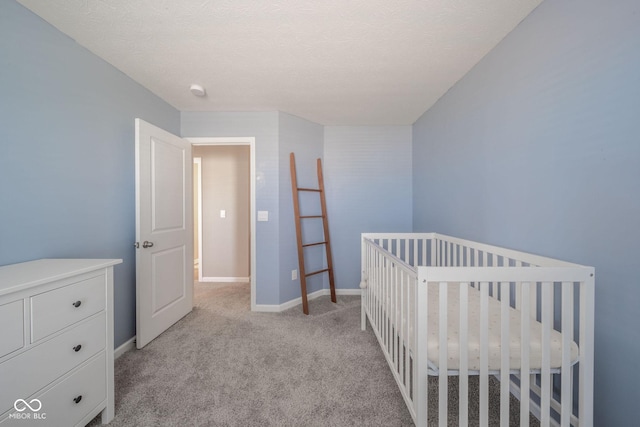 657 Kilmore Dr, Pendleton, IN 46064 - bedroom with light colored carpet, a textured ceiling, and baseboards