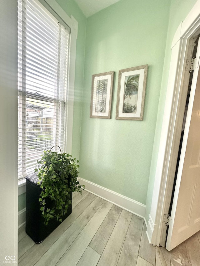 2119 S Garfield Dr, Indianapolis, IN 46203 - detailed view of baseboards and wood finished floors