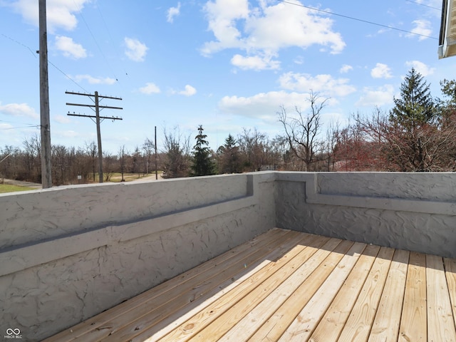 1630 N Granville Ave N, Muncie, IN 47303 - view of wooden terrace