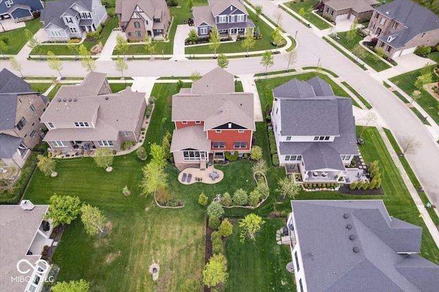1013 Domino Dr, Carmel, IN 46032 - birds eye view of property featuring a residential view