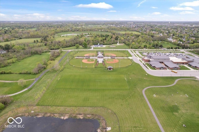 1013 Domino Dr, Carmel, IN 46032 - drone / aerial view