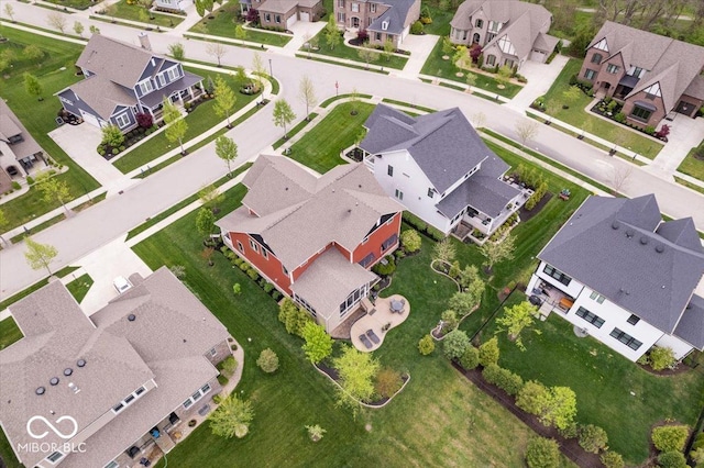 1013 Domino Dr, Carmel, IN 46032 - birds eye view of property with a residential view