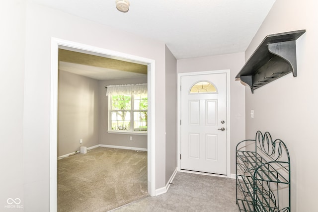 12092 Sugar Creek Rd, Noblesville, IN 46060 - carpeted entryway with baseboards