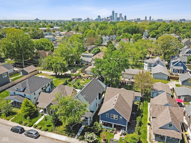544 N Beville Ave, Indianapolis, IN 46201 - aerial perspective of suburban area