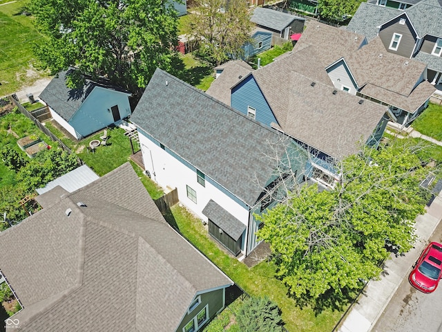 544 N Beville Ave, Indianapolis, IN 46201 - aerial perspective of suburban area