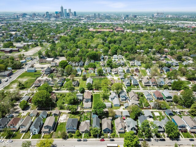 544 N Beville Ave, Indianapolis, IN 46201 - aerial view of property's location featuring nearby urban area