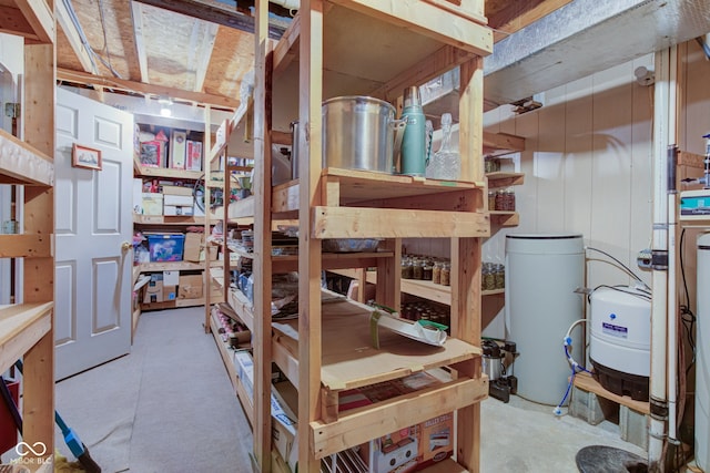 view of storage