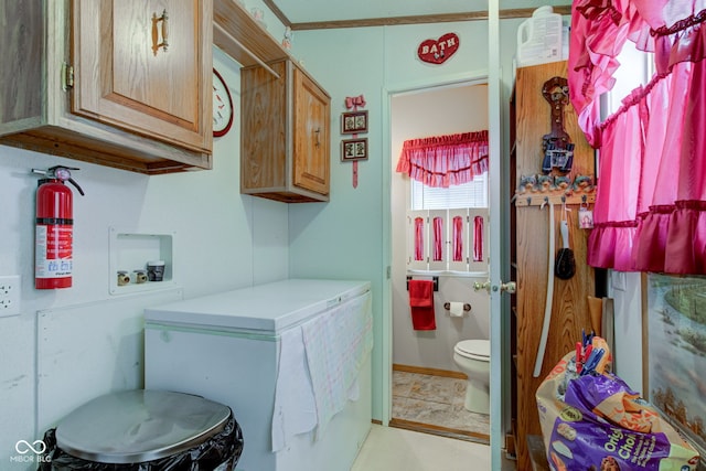 bathroom with toilet