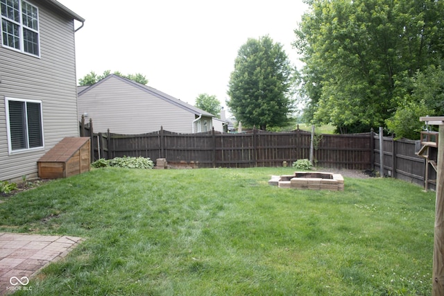 8912 Hosta Way, Indianapolis, IN 46113 - view of fenced backyard