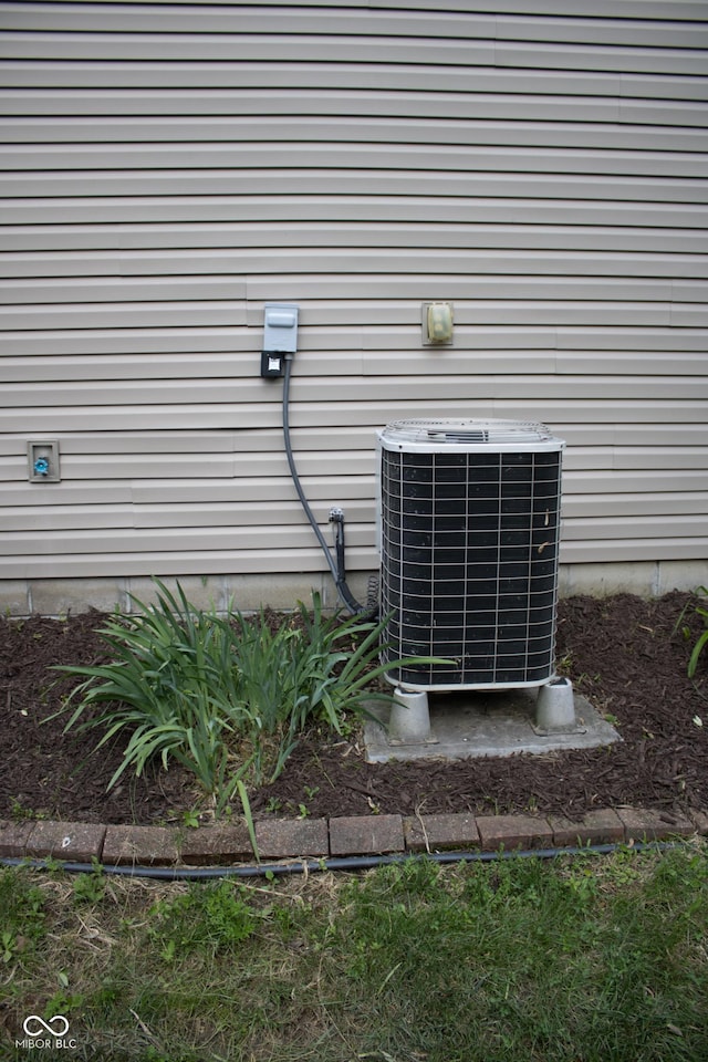 8912 Hosta Way, Indianapolis, IN 46113 - exterior view of a central air condition unit