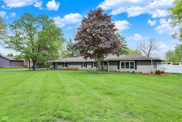 view of rear view of property