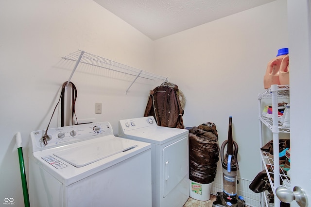 7303 Beal Ln, Indianapolis, IN 46217 - washroom with washer and clothes dryer