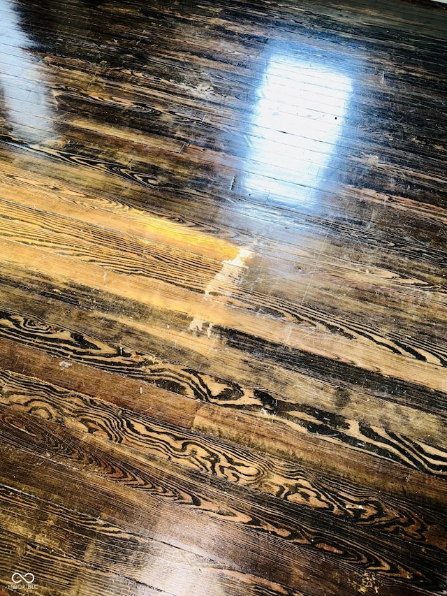 details with wood finished floors