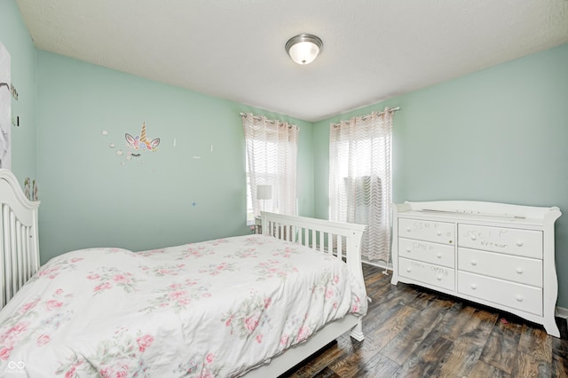 14584 Hinton Dr, Fishers, IN 46037 - bedroom with dark wood-style flooring
